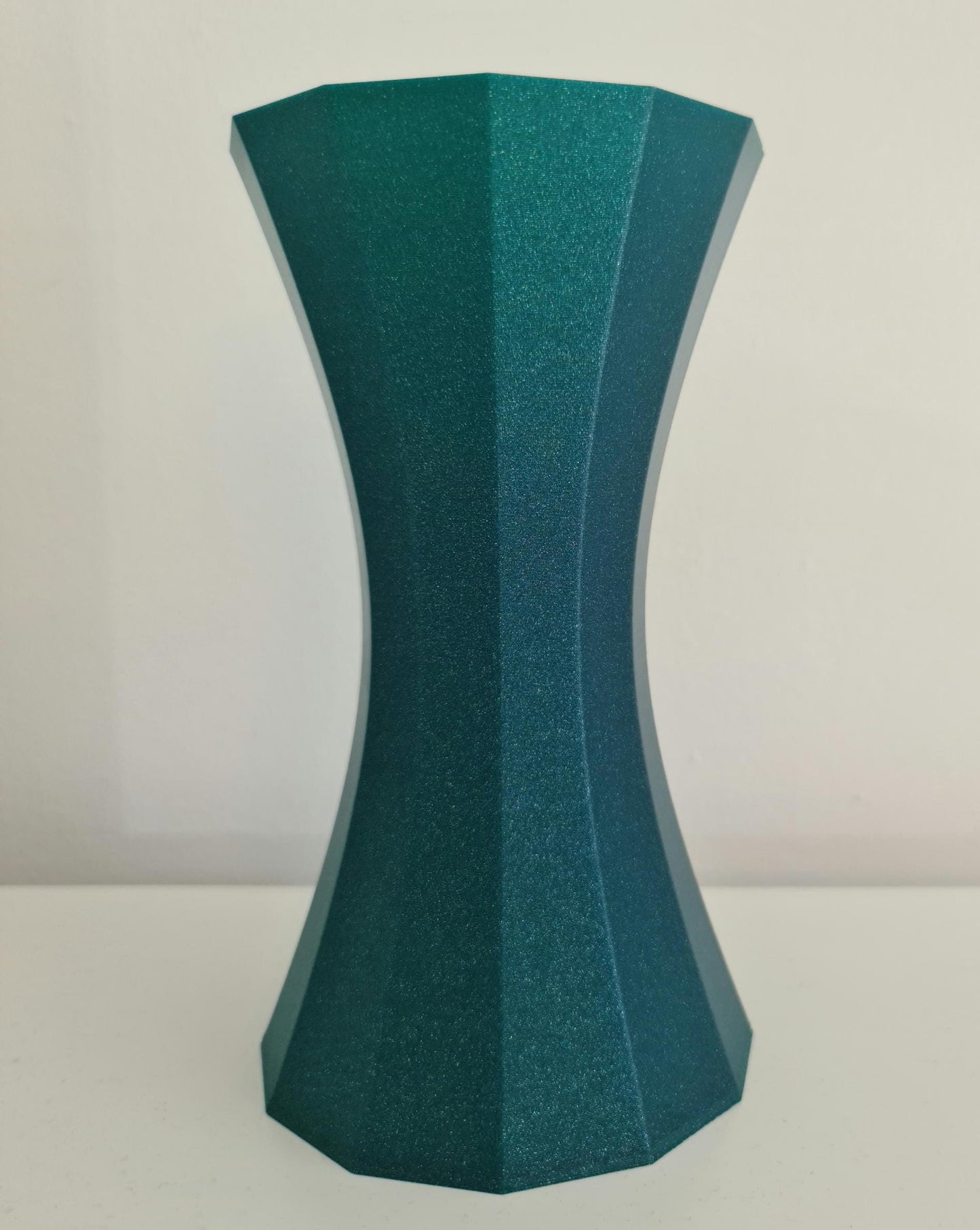 Geometric Hourglass Vase Set, 3D Printed Flower Pot, Nordic Home Decor Planter