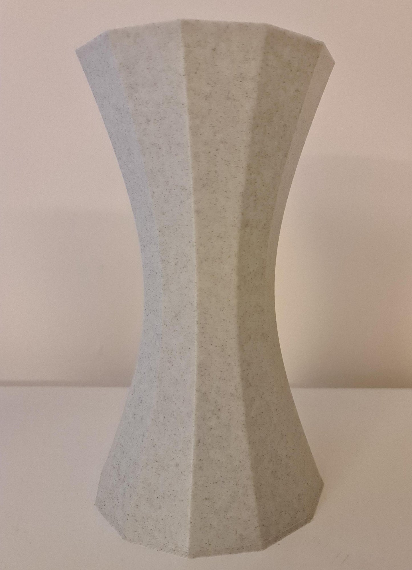 Geometric Hourglass Vase Set, 3D Printed Flower Pot, Nordic Home Decor Planter