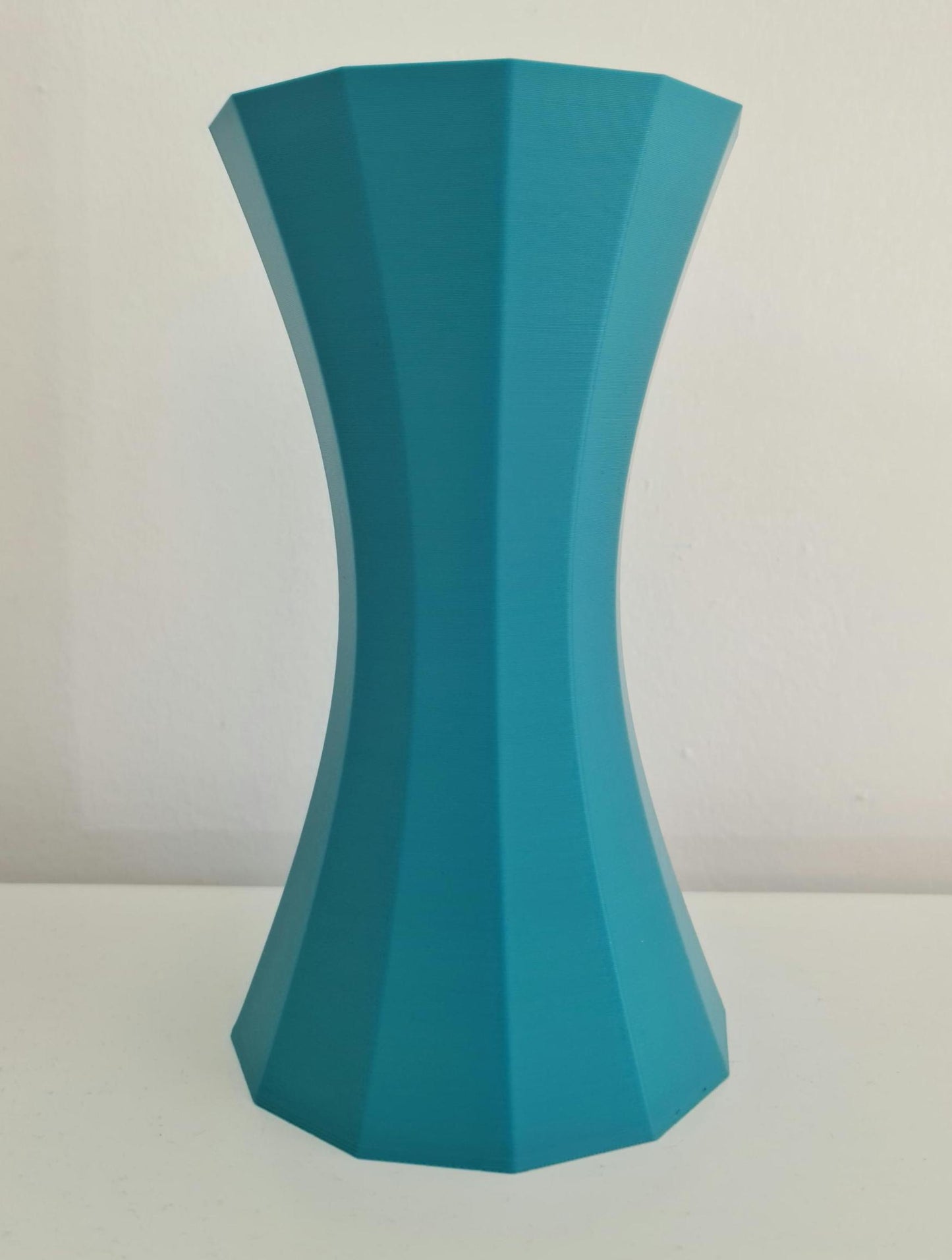 Geometric Hourglass Vase Set, 3D Printed Flower Pot, Nordic Home Decor Planter